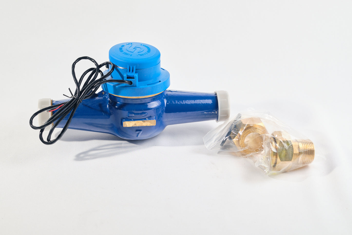 25mm Multi-Jet COLD Water Meter Fitted with 10L Pulse c/w BSP Nut & Tail